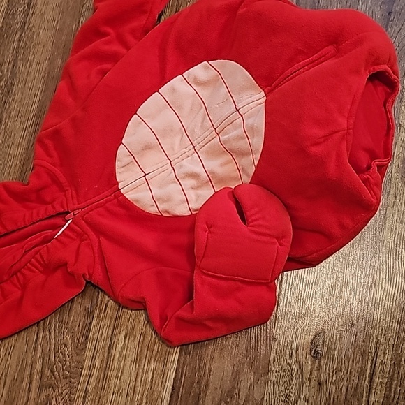 Carters sz 6 9 mos. Lobster costume adorable quality crawfish crab Halloween - Picture 4 of 8
